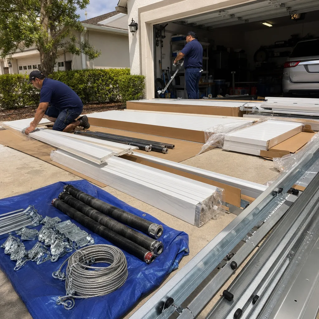 Garage Door Installation in Lutz